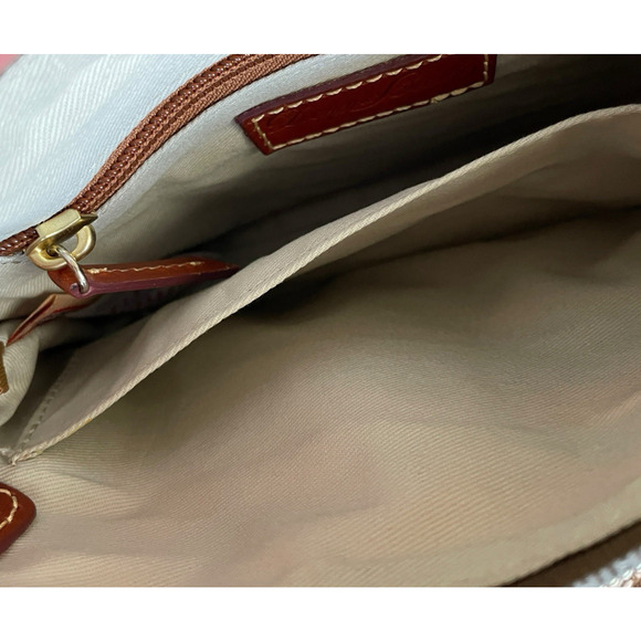 NWT DOONEY & BOURKE MLB San Francisco GIANTS Orange Crossbody Bag Key Coin Case - Picture 4 of 11